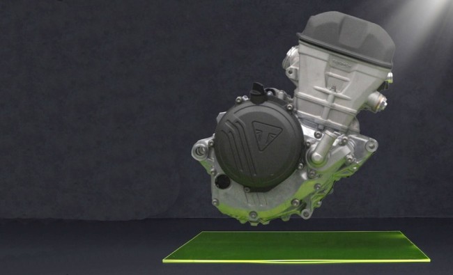 VIDEO: The first images of the 250cc Triumph engine