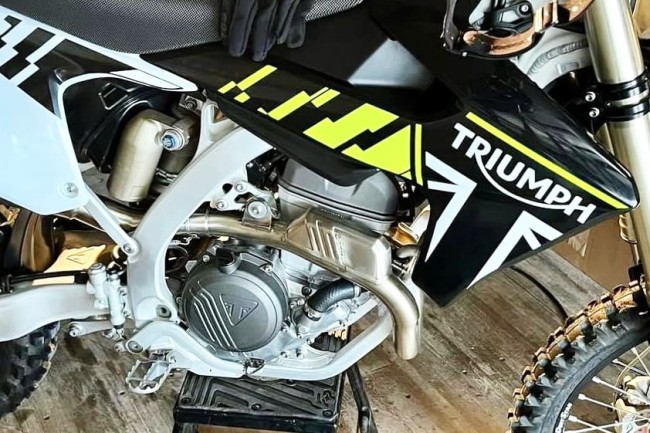 VIDEO: Ytterligare bilder av Triumph TF250X