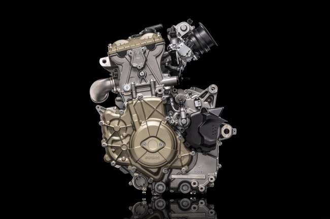 Is this engine block the basis for the Ducati crosser?