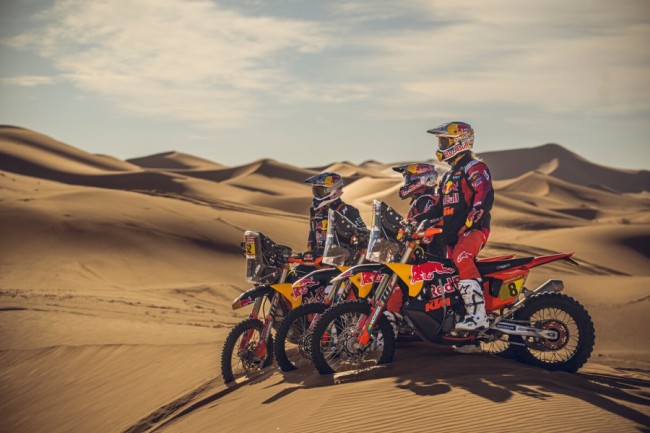 Red Bull KTM Factory Racing listo para el Rally Dakar