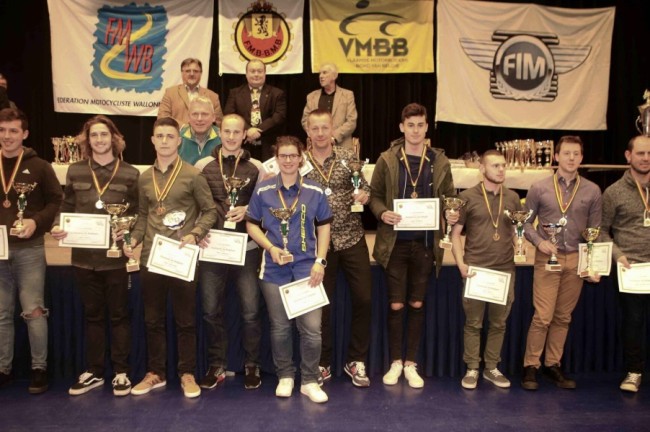 The BMB celebrates its champions on January 13 in Wavre