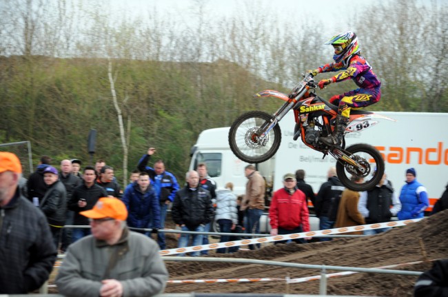 Jago Geerts wint ONK 85cc in Mill