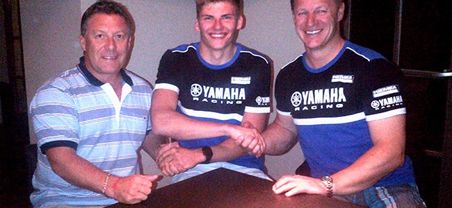 Brent Vandoninck vervolledigt de KEMEA Yamaha line-up voor 2015