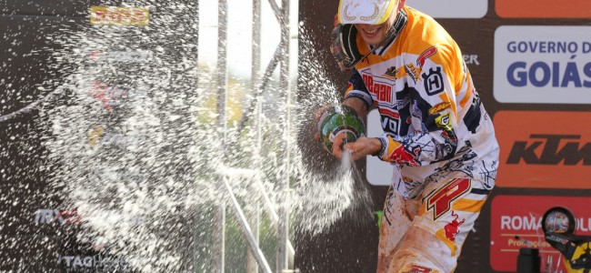 Romain Febvre og Husqvarna tager den første GP-sejr i MX2!