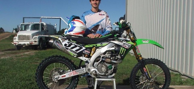 CP377 on Bud Kawasaki in European SX competitions!