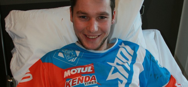 Belgian Enduro champion Mathias Van Hoof in hospital