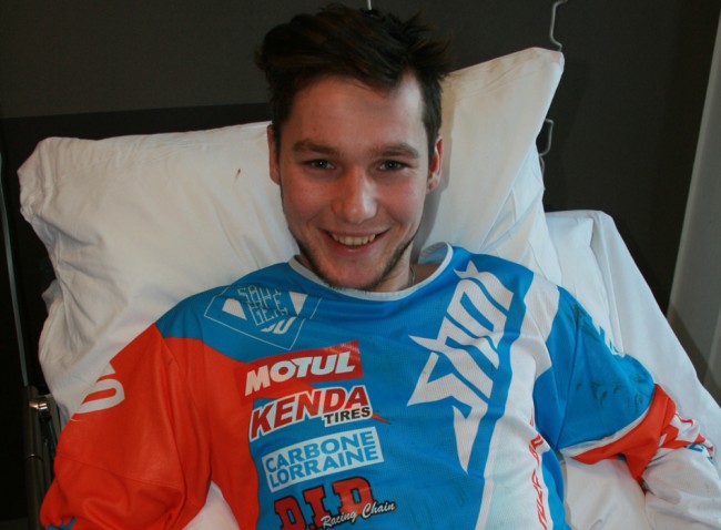 Belgisch kampioen Enduro Mathias Van Hoof in hospitaal