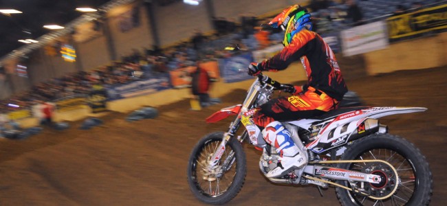 Canadian Arenacross champion wins in Goes!