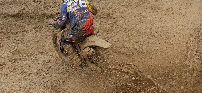 Delincé wins only series in muddy Aichwald.