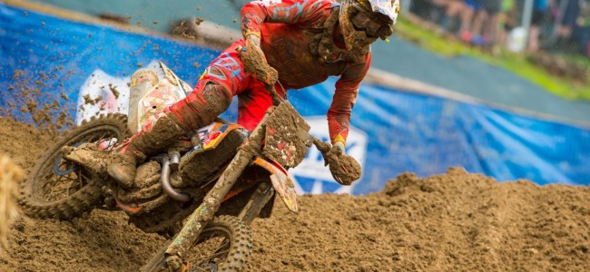 Marvin Musquin and Justin Barcia best mud devils in Budds Creek
