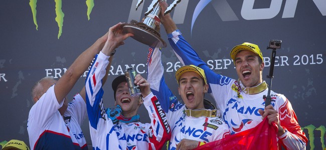 France wins the Motocross of Nations, Belgium joins the podium…