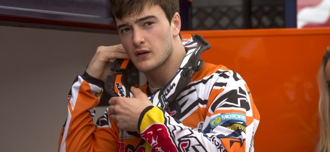Herlings almost back on the bike