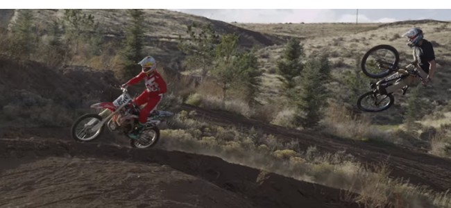 VIDEO: MTB Vs. MX – We are all racers