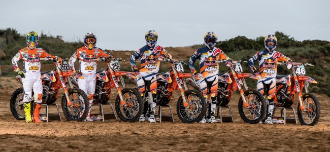 Video : Fotoshoot Red Bull KTM team