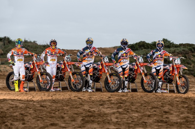 Video : Fotoshoot Red Bull KTM team