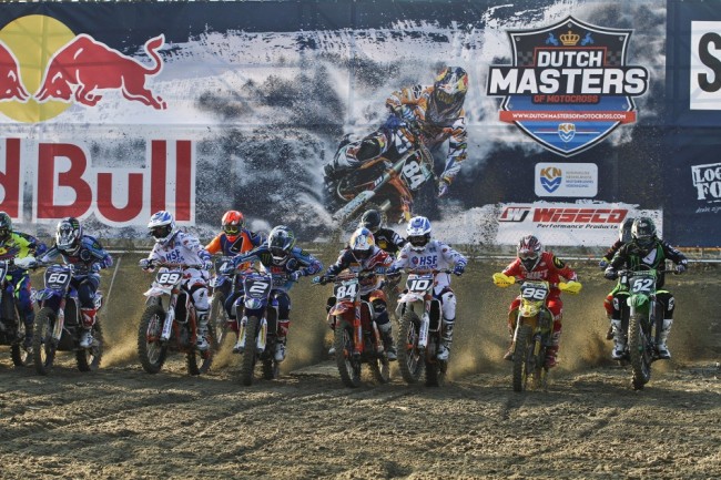 Axel ger en mycket lovande start på Dutch Masters of Motocross!