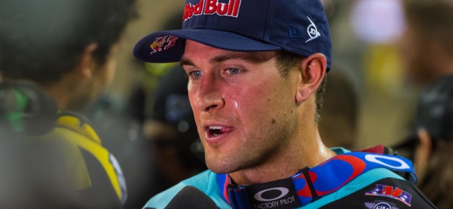 Ryan Dungey speaking after the victory in Indianapolis