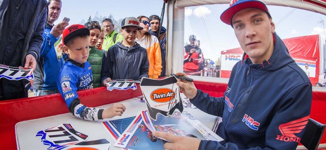 Evgeny Bobryshev chooses the way forward with Arenacross!