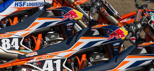 Kopzorgen bij het Red Bull KTM MX2 team