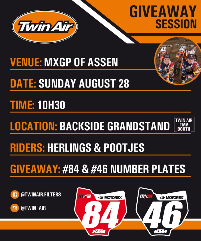 Autograph session Twin AIr – Herlings & Pootjes