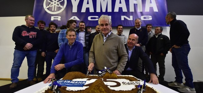 Michele Rinaldi en Yamaha vieren 25-jarige samenwerking