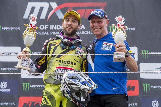Shaun Simpson wint mini MXGP in Indonesië