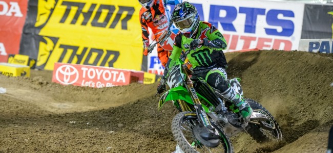 Video: All the spectacular racing action from the SX of Las Vegas!
