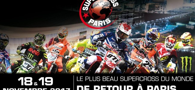 Supercross Paris tar världstoppen till Europa!
