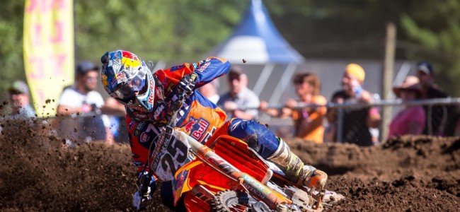 Musquin does not call himself a favorite for the 2018 SX season