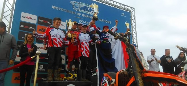 Frankrike vinner MX of European Nations, Van De Moosdijk vinner totalt MX2