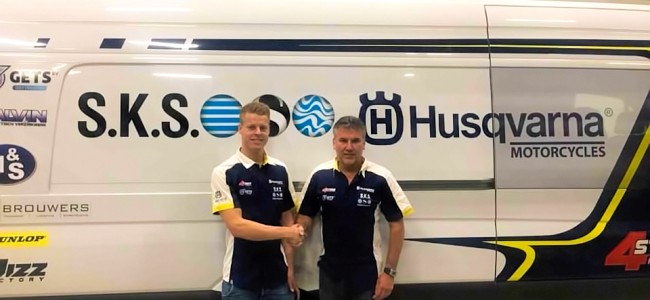 Lars Van Berkel skriver på med Husqvarna SKS Racing