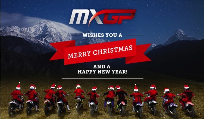 Glad MXMAS och gott nytt år från MXGP!