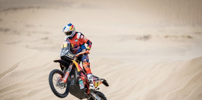 Dakar: Sam Sunderland takes revenge and takes the lead.