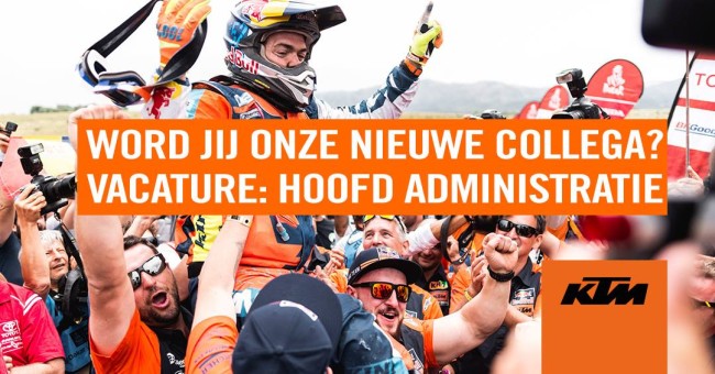 Vacante: ¿Quieres trabajar en KTM Holanda?