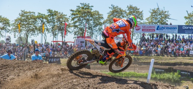 Strong performance Coldenhoff with seventh place in MXGP