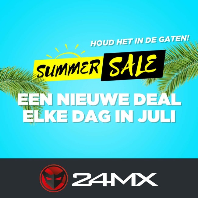 Laatste dagen Summer Sale bij 24MX!