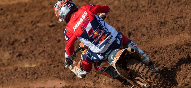 MX2: Jonass hits back hard with first victory.