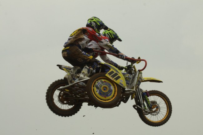 Daniel Willemsen and Robbie Bax win the sidecar cross GP of Germany!
