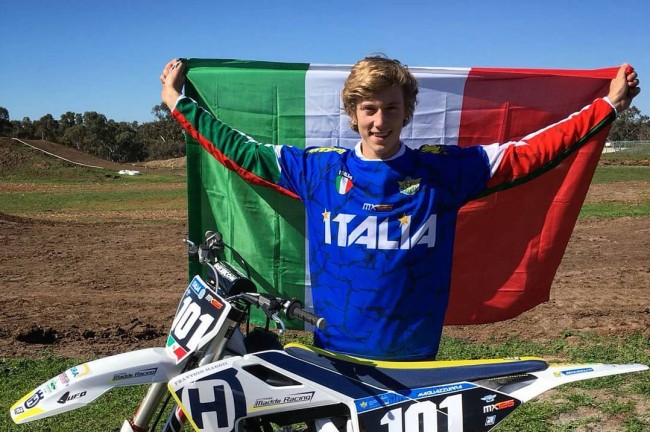 Guadagnini tager 125cc junior verdensmesterskabsstang, Dankers nummer fem!