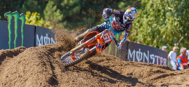 MX2: Prado shines during the first round in Lommel.