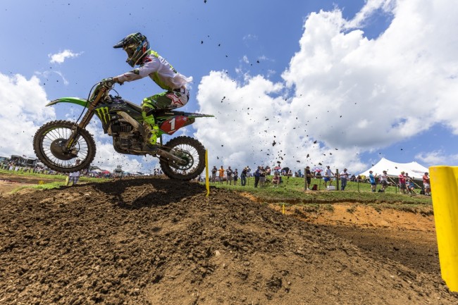 Tomac extends his lead slightly again in Budds Creek!