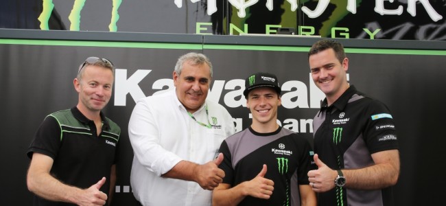 Julien Lieber verlängert beim Monster Energy Kawasaki Racing Team