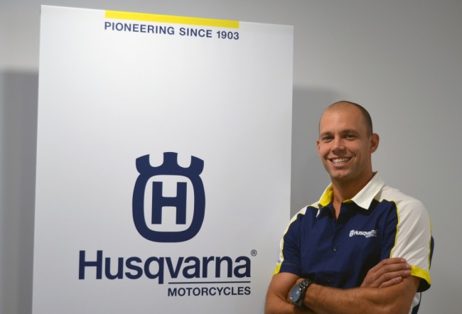 Veerbeek ist der neue Markenmanager bei Husqvarna NL.