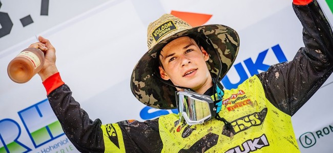 Jett Lawrence tager ADAC Youngster Cup i finalen.