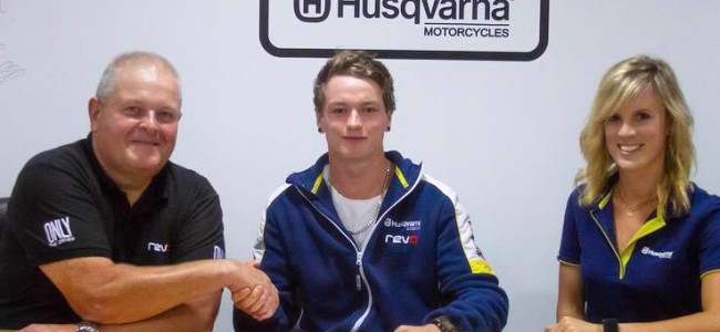 Dylan Walsh mit REVO Husqvarna in der MX2-Weltmeisterschaft.