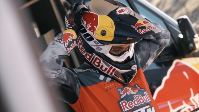 Video: Cooper Webb an seinem KTM-Schalter.