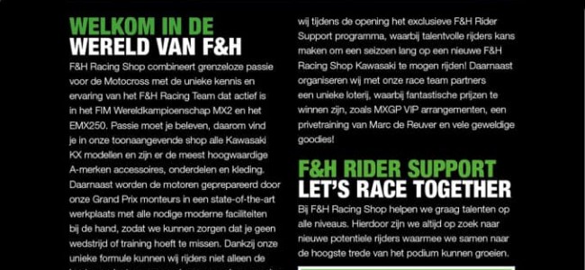 Uitnodiging Grand Opening F&H Racing Shop