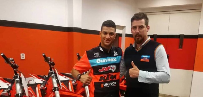 Jose Butron unterschreibt bei JD GUNNEX KTM Racing