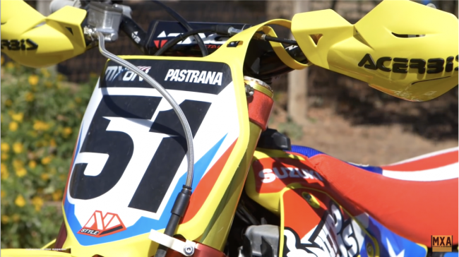 Video: Travis Pastrana's Suzuki RM250