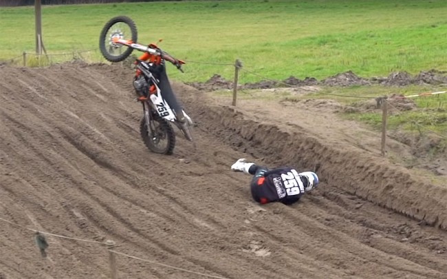 Video: See the fall of Glenn Coldenhoff!